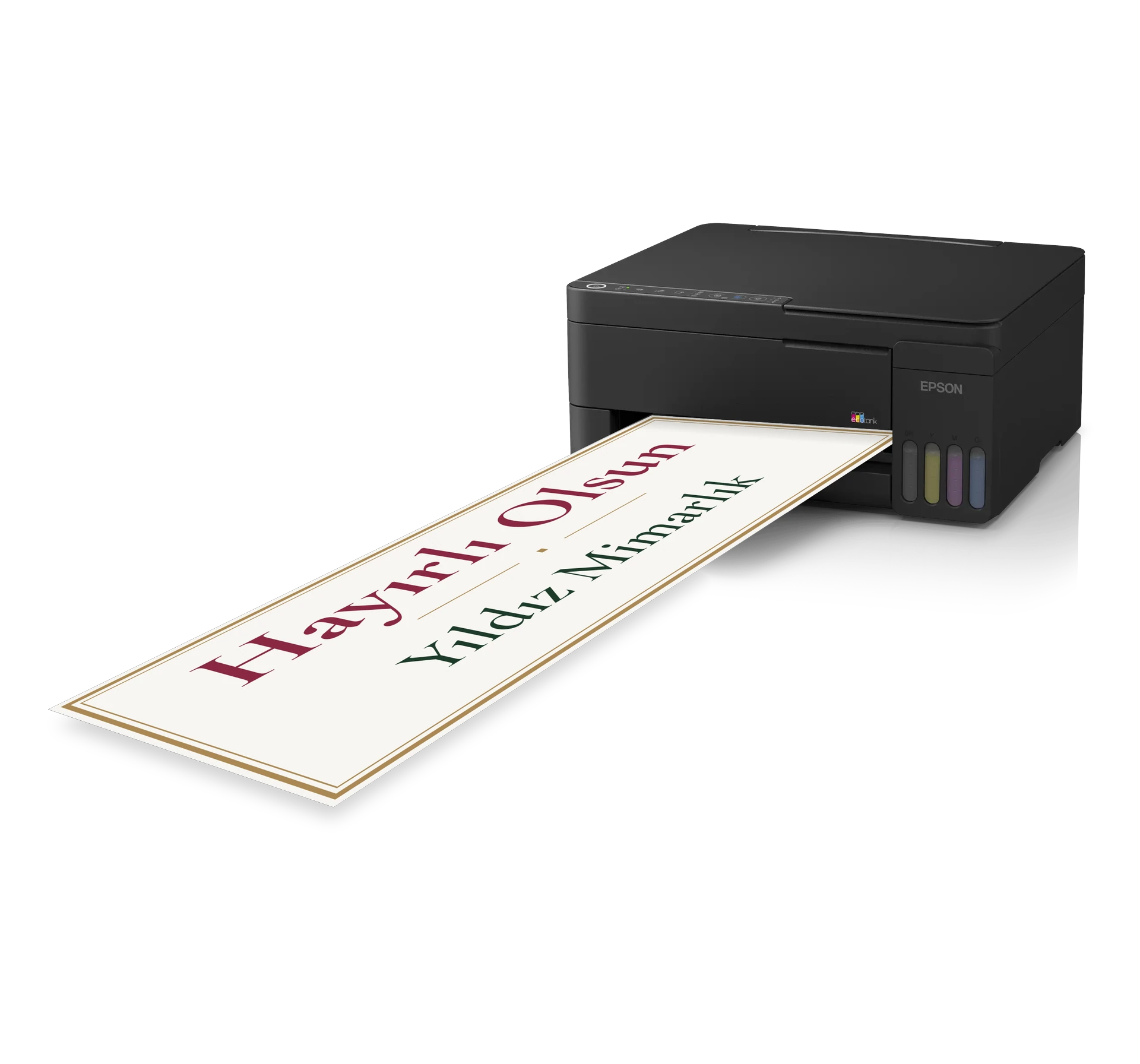 Baskistan Epson Çiçekçilere Özel Çelenk Yazıcı