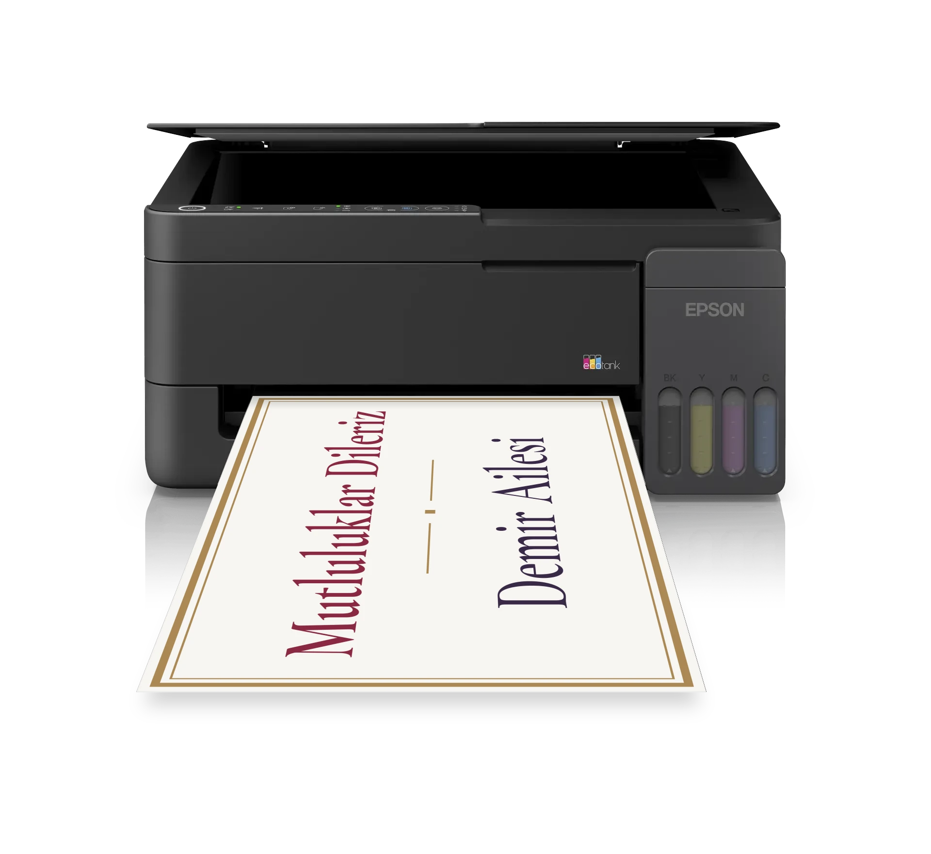 Baskistan Epson Çiçekçilere Özel Çelenk Yazıcı görsel 3
