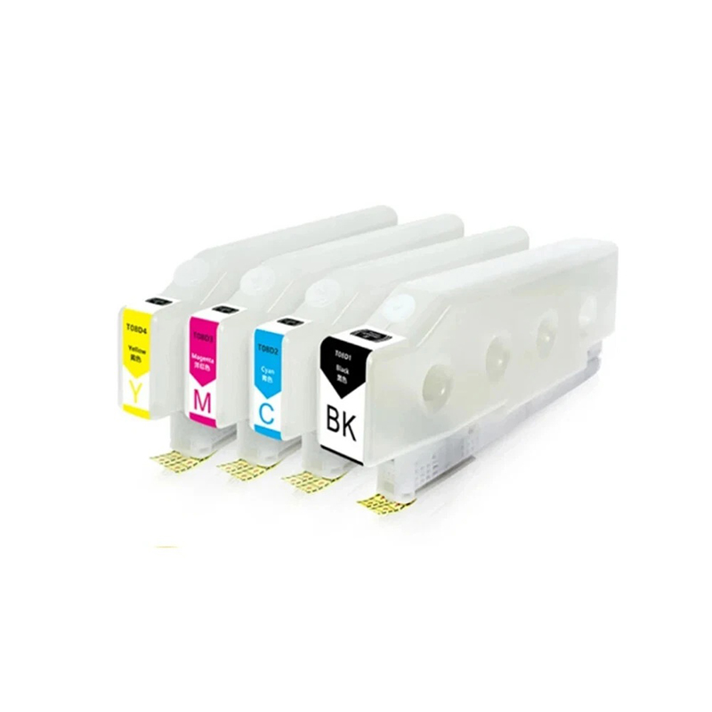 Epson AM-C400 Uyumlu Çipsiz Dolan Kartuş Seti + 4x500 ml Goink Pigment Mürekkep + Kurulum Yazılımı görsel 3