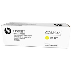 HP 304A CC532AC Sarı Orijinal Toner