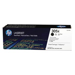 HP 305X CE410XD Siyah Yüksek Kapasiteli Orijinal Toner 2'li Set
