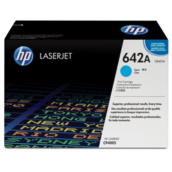 HP 642A CB401A Mavi Orijinal Toner
