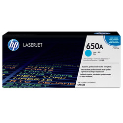 HP 650A CE271A Mavi Orijinal Toner