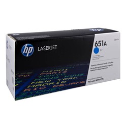 HP 651A CE341A Mavi Orijinal Toner
