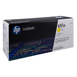 HP 651A CE342A Sarı Orijinal Toner