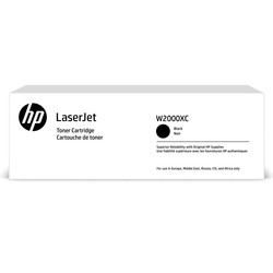 HP 658X W2000XC Siyah Yüksek Kapasiteli Orijinal Toner