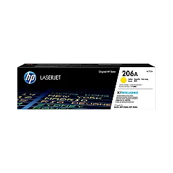 HP W2112A 206A Sarı Orijinal Toner