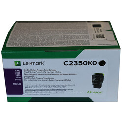 Lexmark C2425 C2350K0 Siyah Orijinal Toner
