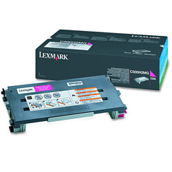 Lexmark C500 C500H2MG Kırmızı Orijinal Toner