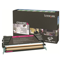 Lexmark C734 C734A1MG Kırmızı Orijinal Toner
