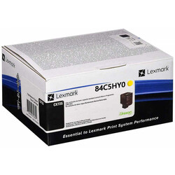 Lexmark CX725 84C5HY0 Sarı Yüksek Kapasiteli Orijinal Toner
