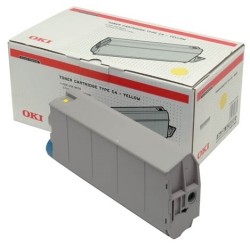 OKI C7100 41963083 Sarı Orijinal Toner