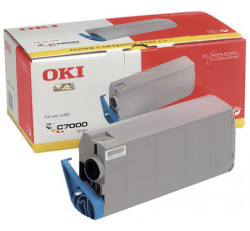 OKI C7200 41304285 Sarı Orijinal Toner