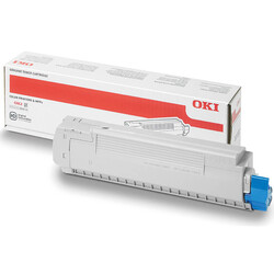 OKI C8600 43487724 Siyah Orijinal Toner