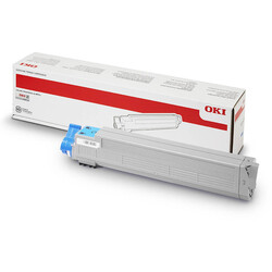 OKI C9655 43837135 Mavi Orijinal Toner
