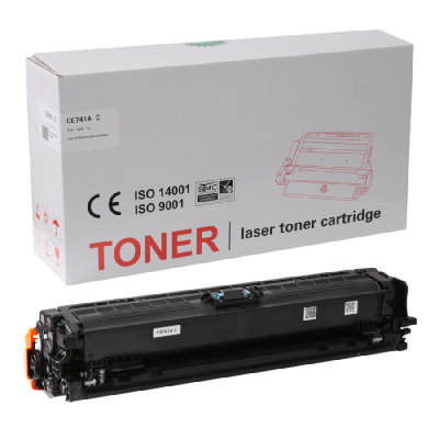 HP CE741A (307A) Mavi Muadil Toner