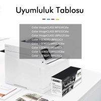 Canon i-sensys MF 631cn Muadil Toner