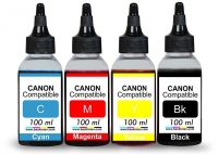 Canon MX425 için Mürekkep 4x100 ml