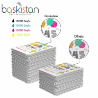 Epson L100 için Mürekkep Seti (4x500 ml) 15000 Sayfa Baskı