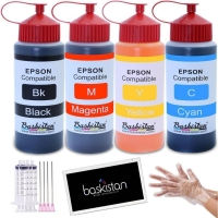 Epson L210 için Mürekkep Seti (4x500 ml) 15000 Sayfa Baskı