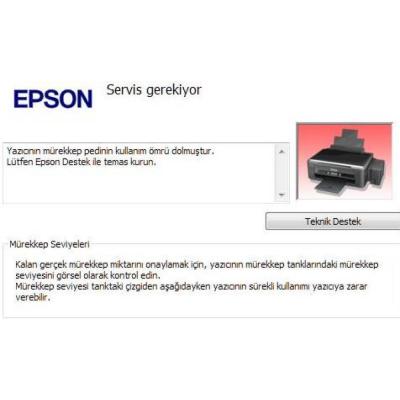 Epson L382 için Pad Reset Yazılımı (Waste İnk Pad Hata Çözümü)