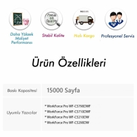 EPSON T9463 Kırmızı Mürekkep 500 ml (Muadil)