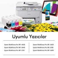 Epson WorkForce 5620 Kartuş Seti (Muadil)
