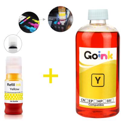 Goink Canon GI-41 Sarı Mürekkep Muadil 500 ml + 70 ml