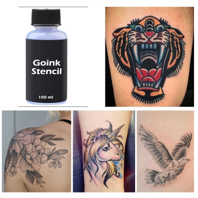 Goink Dövme Transfer Mürekkebi Stencils 100 ml Hp Uyumlu