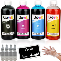Goink Epson 101 Mürekkep Seti Muadil 4x500 ml - Kolay Dolum Şişe Hediyeli