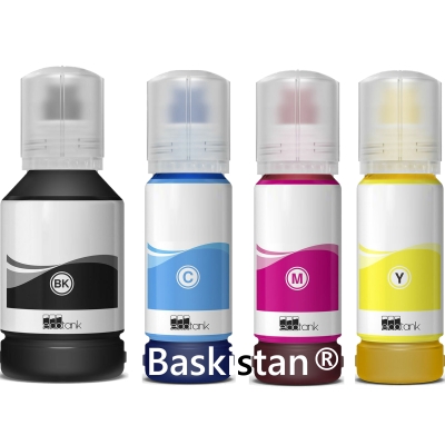 Baskistan® Muadil EPSON 112 ECOTANK Pigment Mürekkep