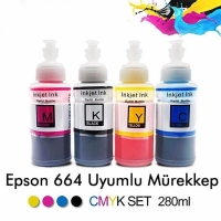 Epson Tanklı Yazıcı Mürekkebi (4x70 ml)