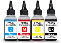Epson Uyumlu Renkli Kartuş Mürekkebi